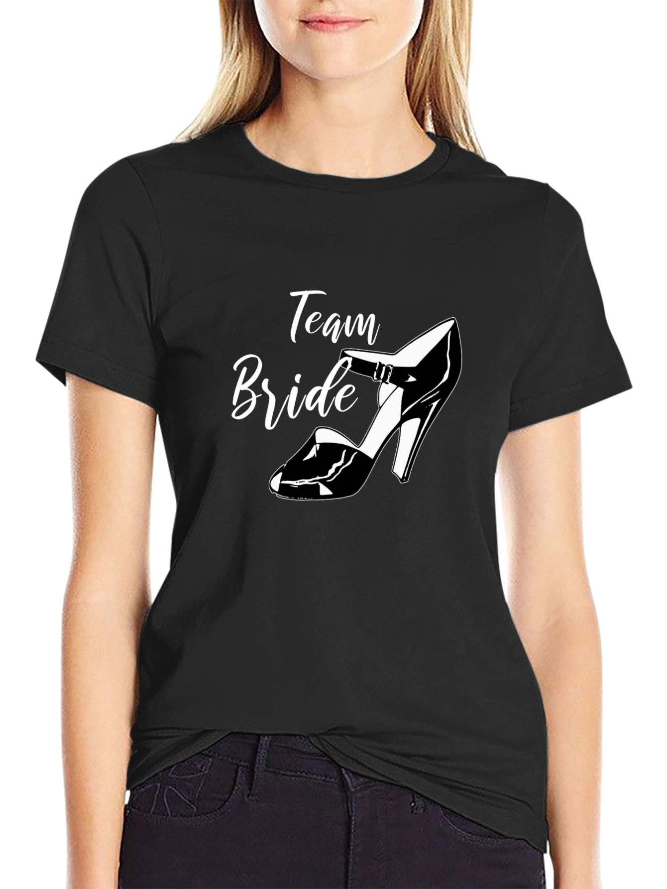 Team Bride Heel Graphic Tee