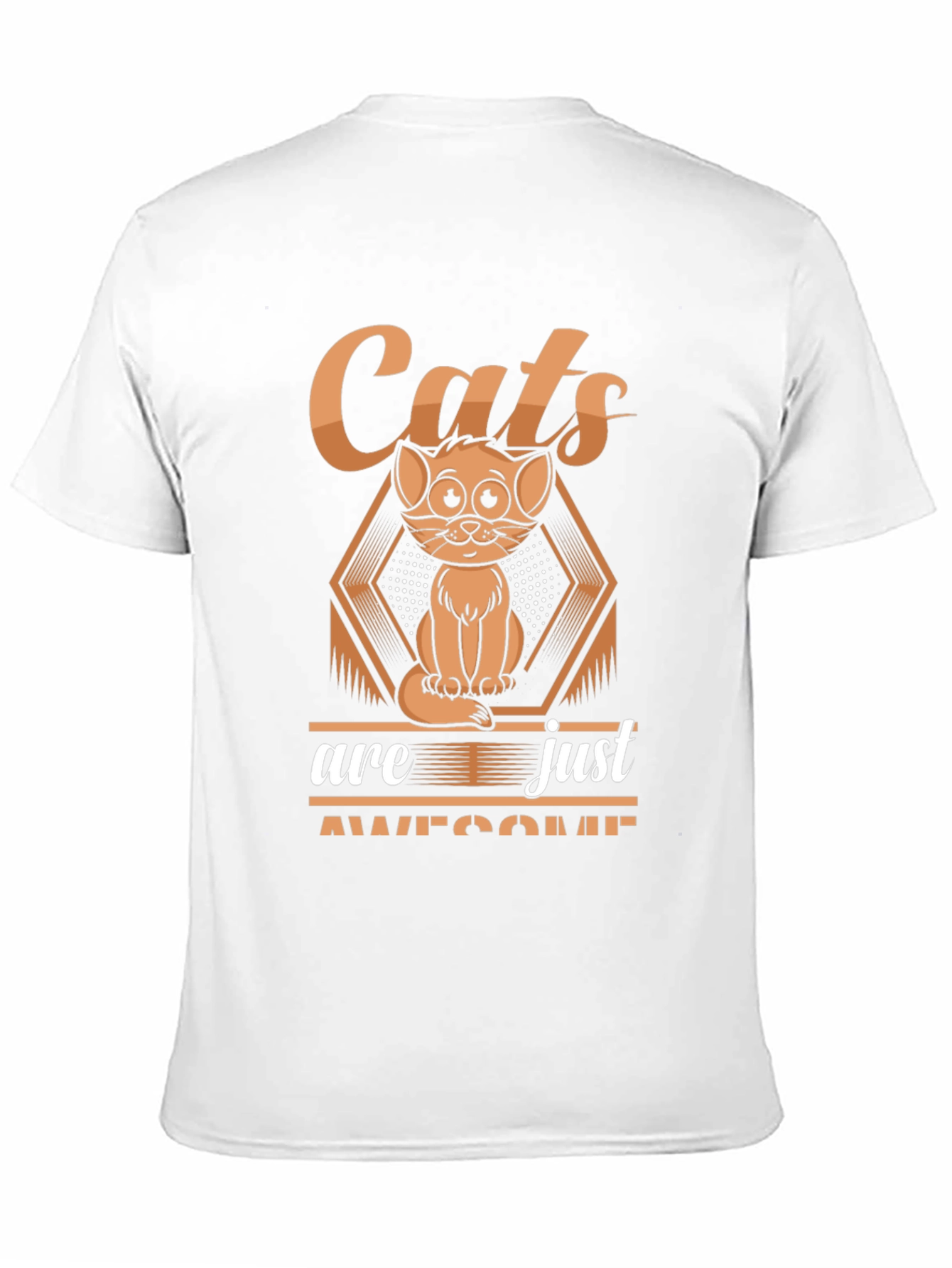 Cats are Awesome Graphic T-Shirt