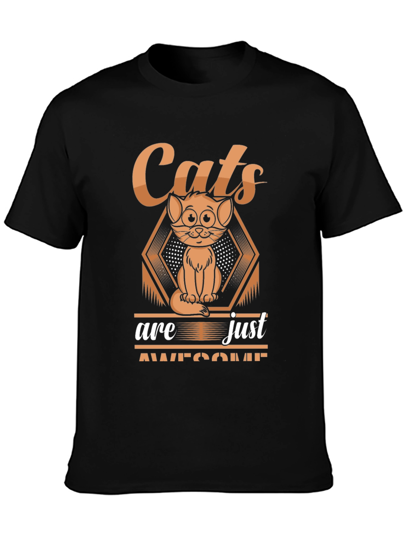 Cats are Awesome Graphic T-Shirt