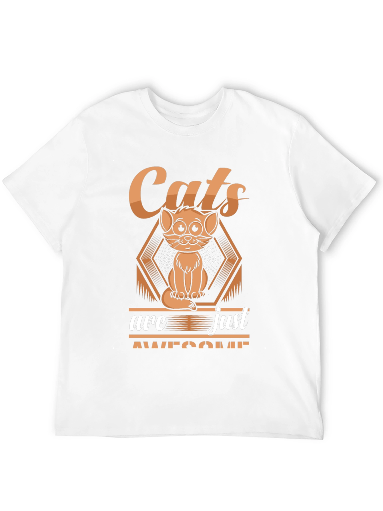 Cats are Awesome Graphic T-Shirt
