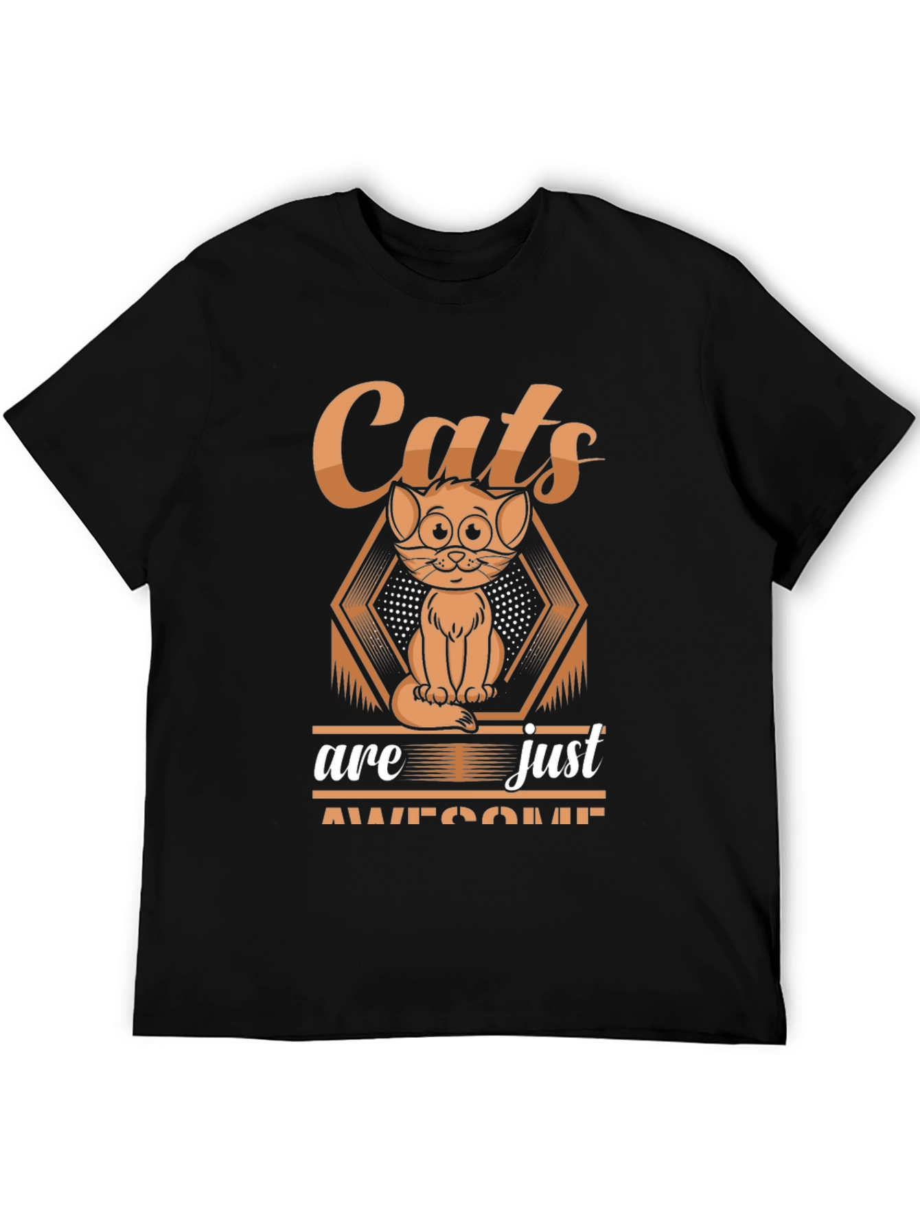 Cats are Awesome Graphic T-Shirt
