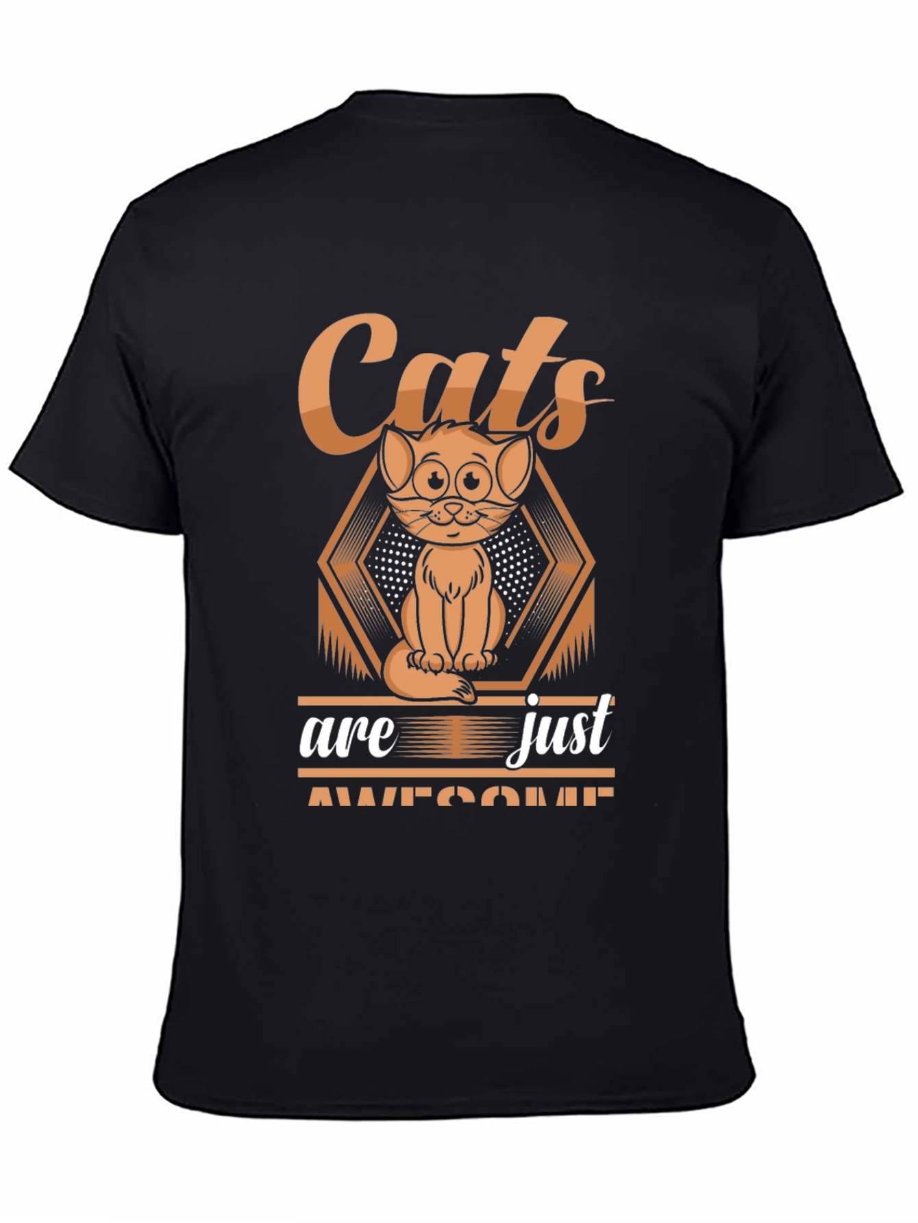 Cats are Awesome Graphic T-Shirt