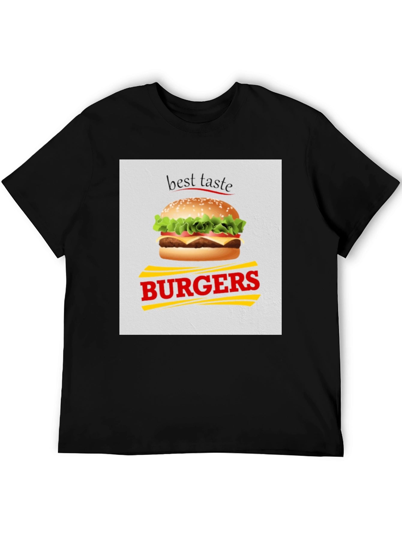 Burger T-Shirt - Best Taste Graphic Tee