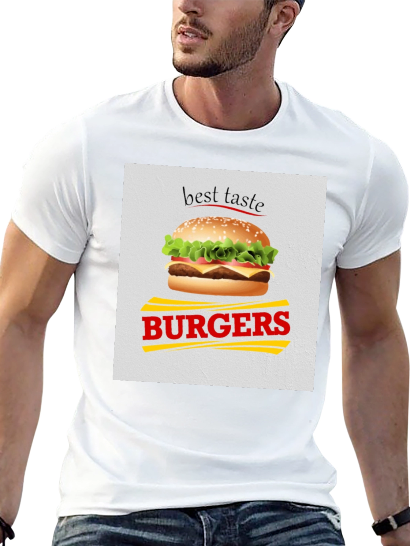 Burger T-Shirt - Best Taste Graphic Tee