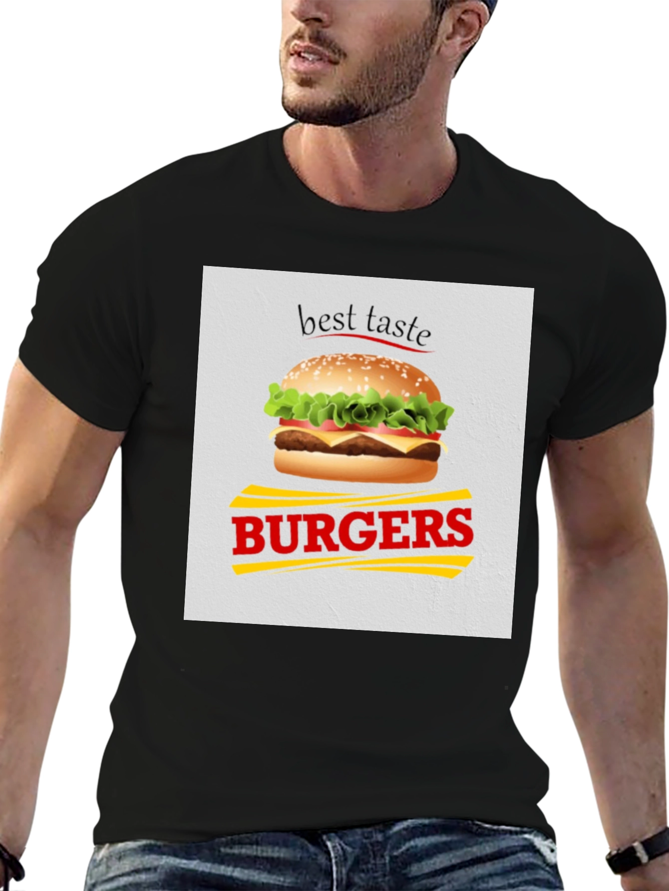 Burger T-Shirt - Best Taste Graphic Tee
