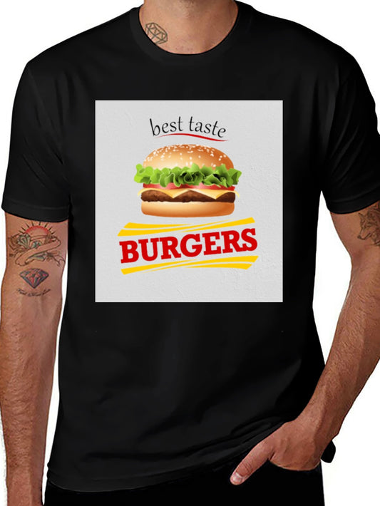 Burger T-Shirt - Best Taste Graphic Tee