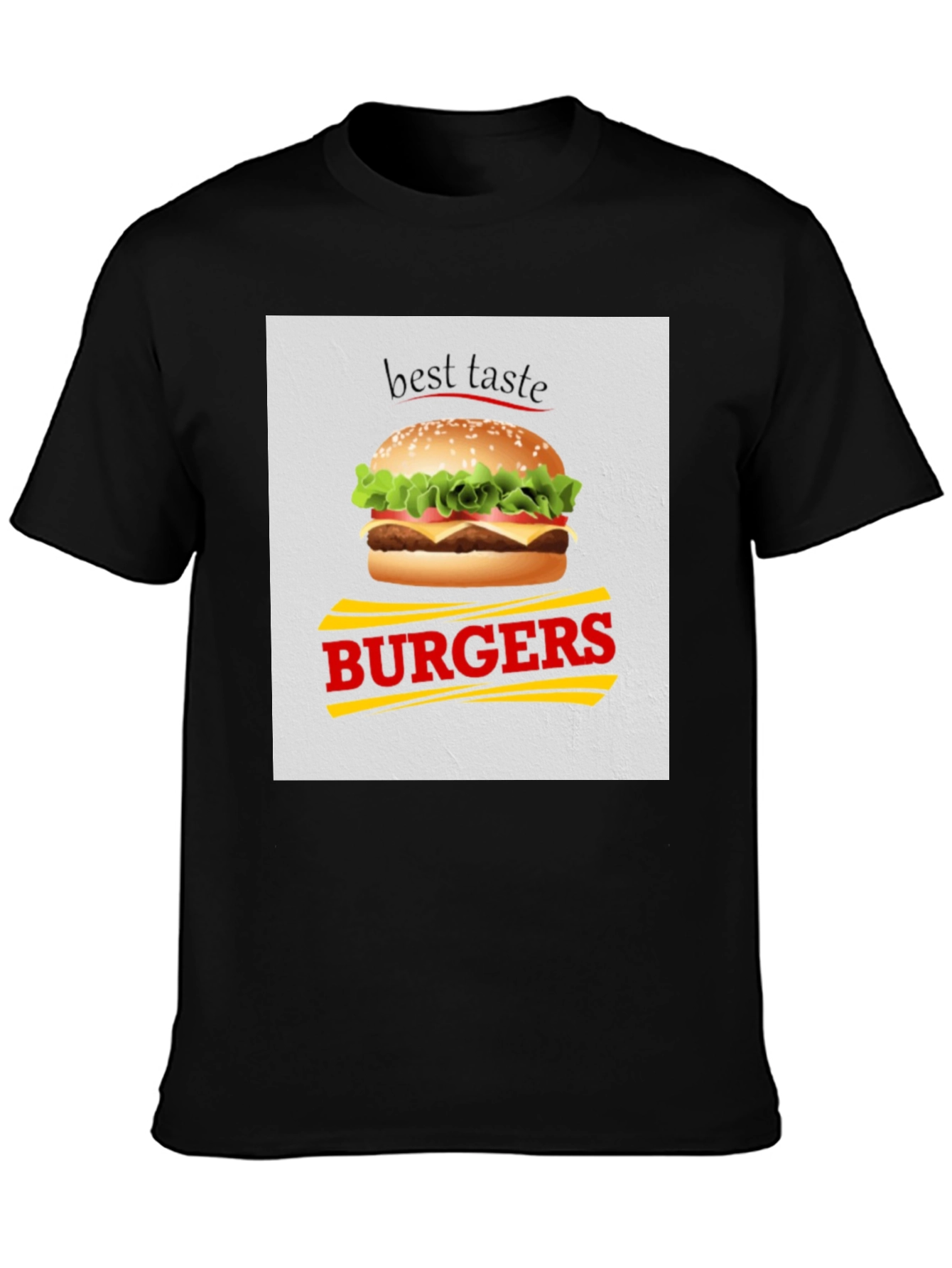 Burger T-Shirt - Best Taste Graphic Tee