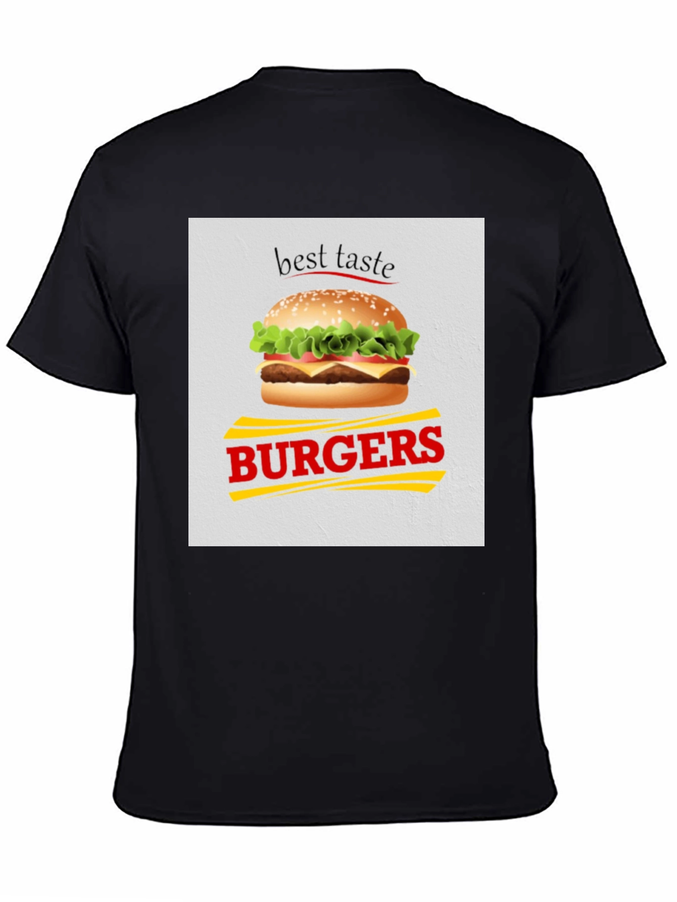 Burger T-Shirt - Best Taste Graphic Tee