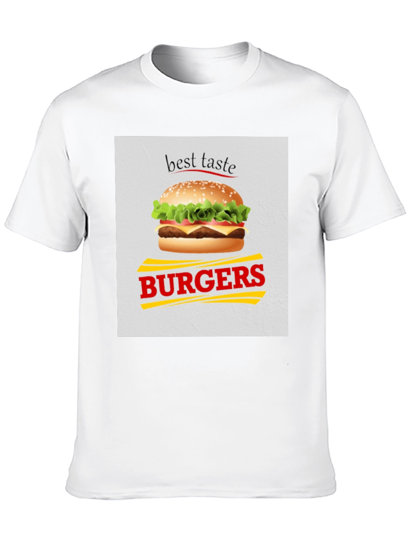 Burger T-Shirt - Best Taste Graphic Tee