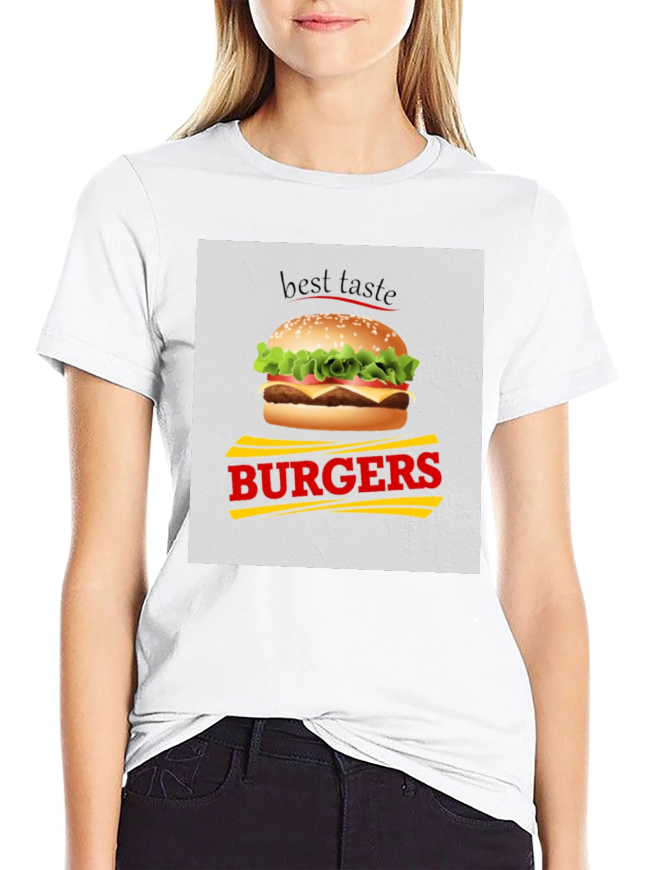 Burger T-Shirt - Best Taste Graphic Tee