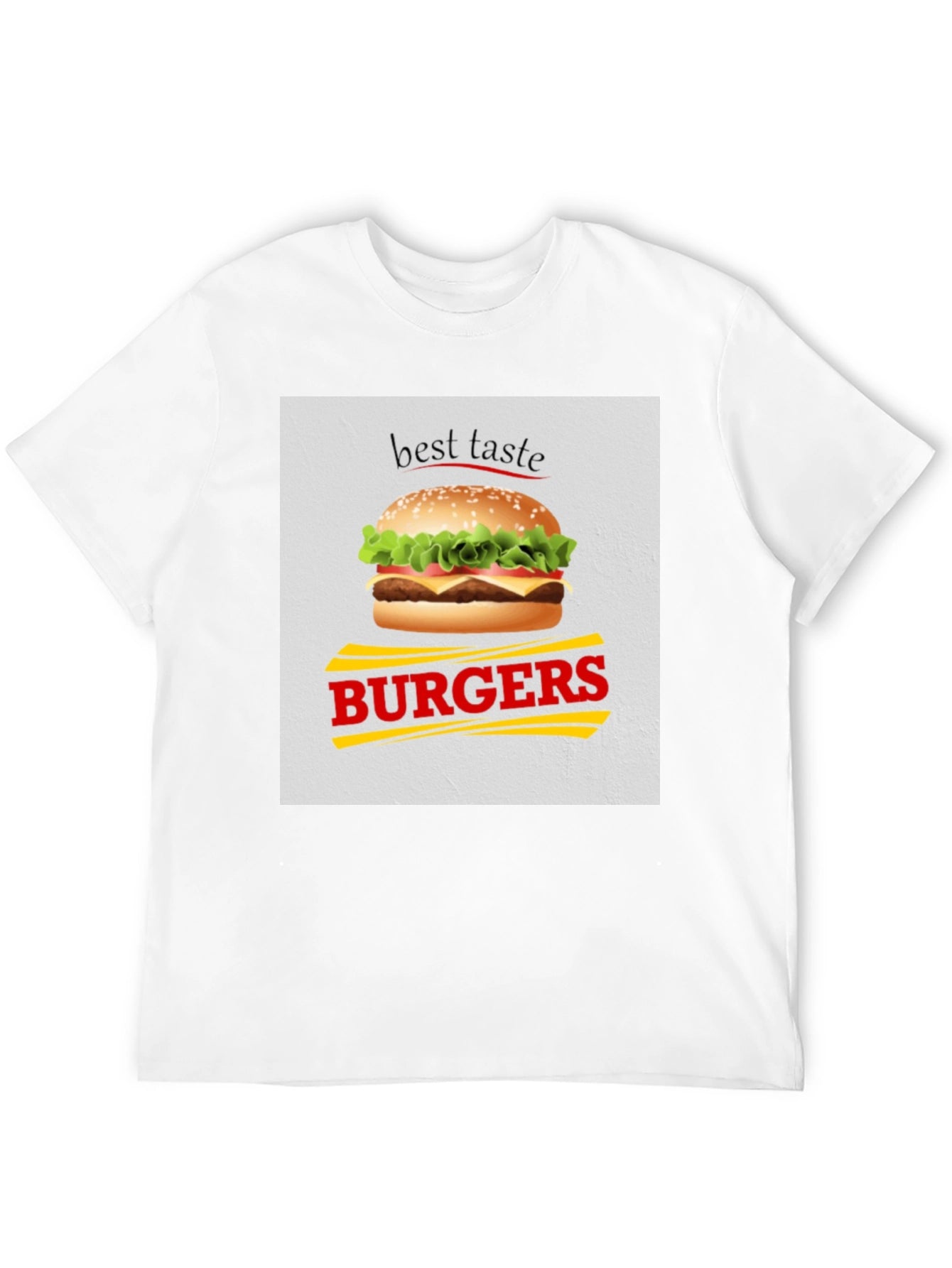 Burger T-Shirt - Best Taste Graphic Tee