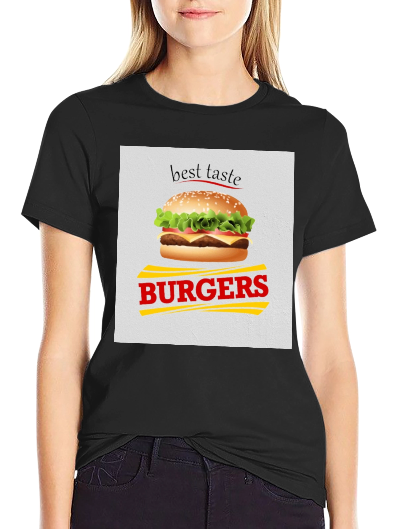 Burger T-Shirt - Best Taste Graphic Tee