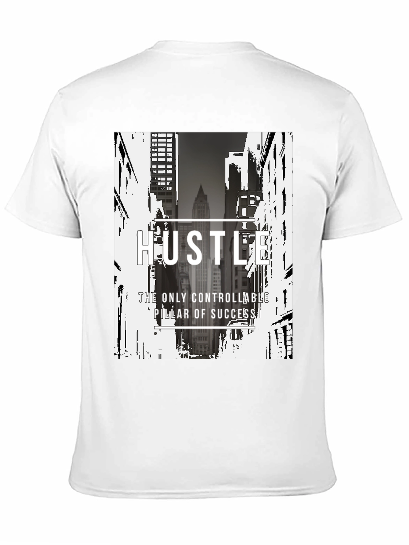 Hustle Graphic Tee - Urban Inspiration Soft Cotton Blend