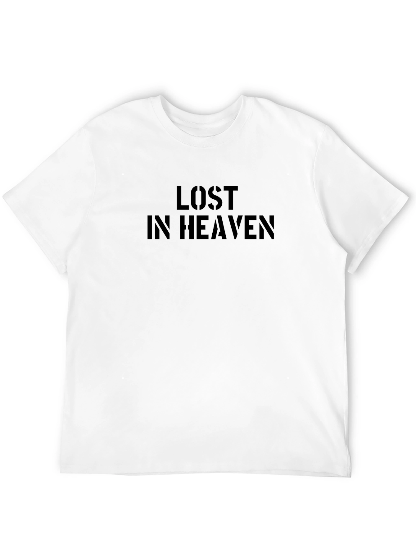 Lost In Heaven Black T-Shirt