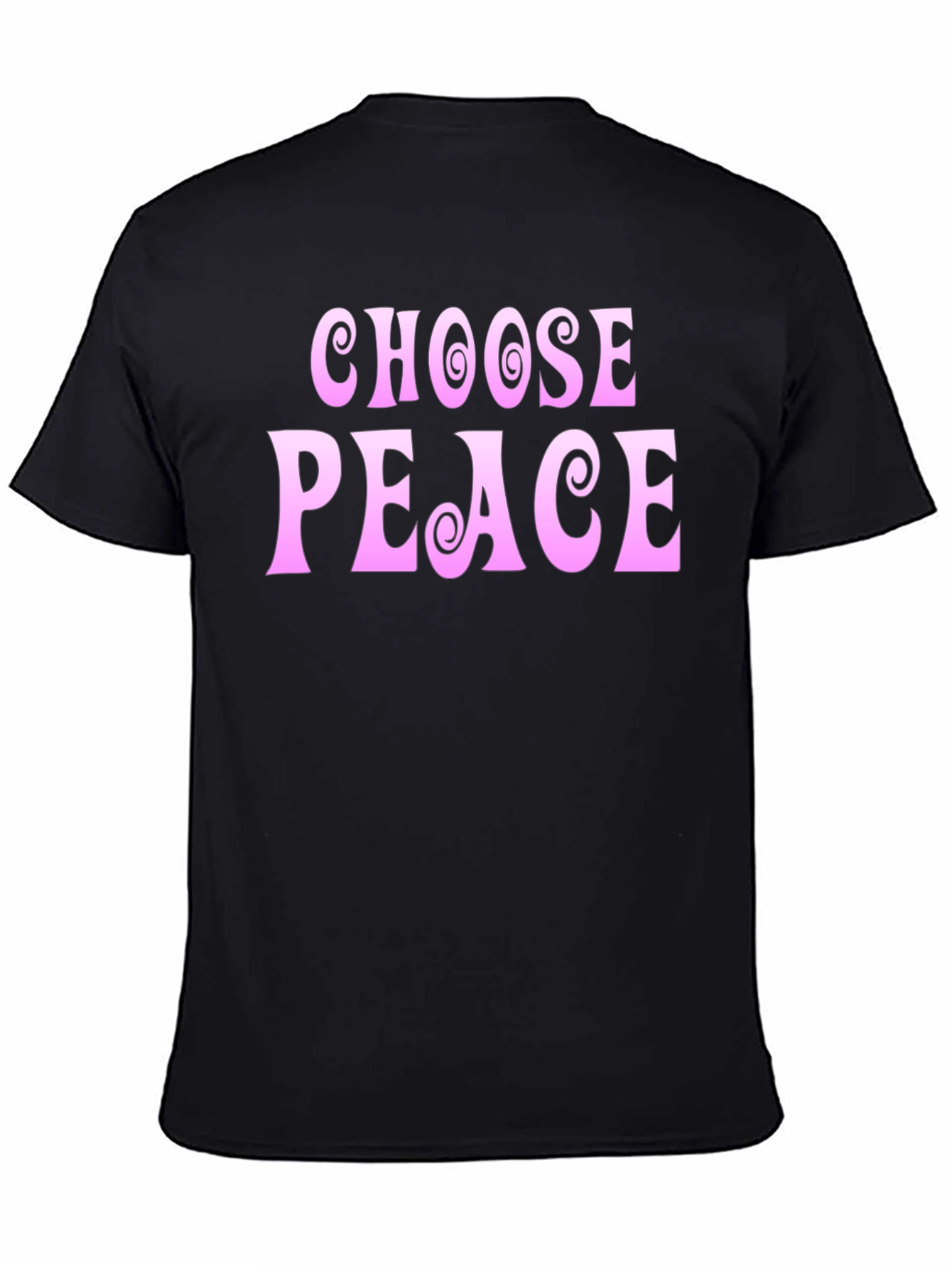 Choose Peace Graphic Tee - Positive Vibes