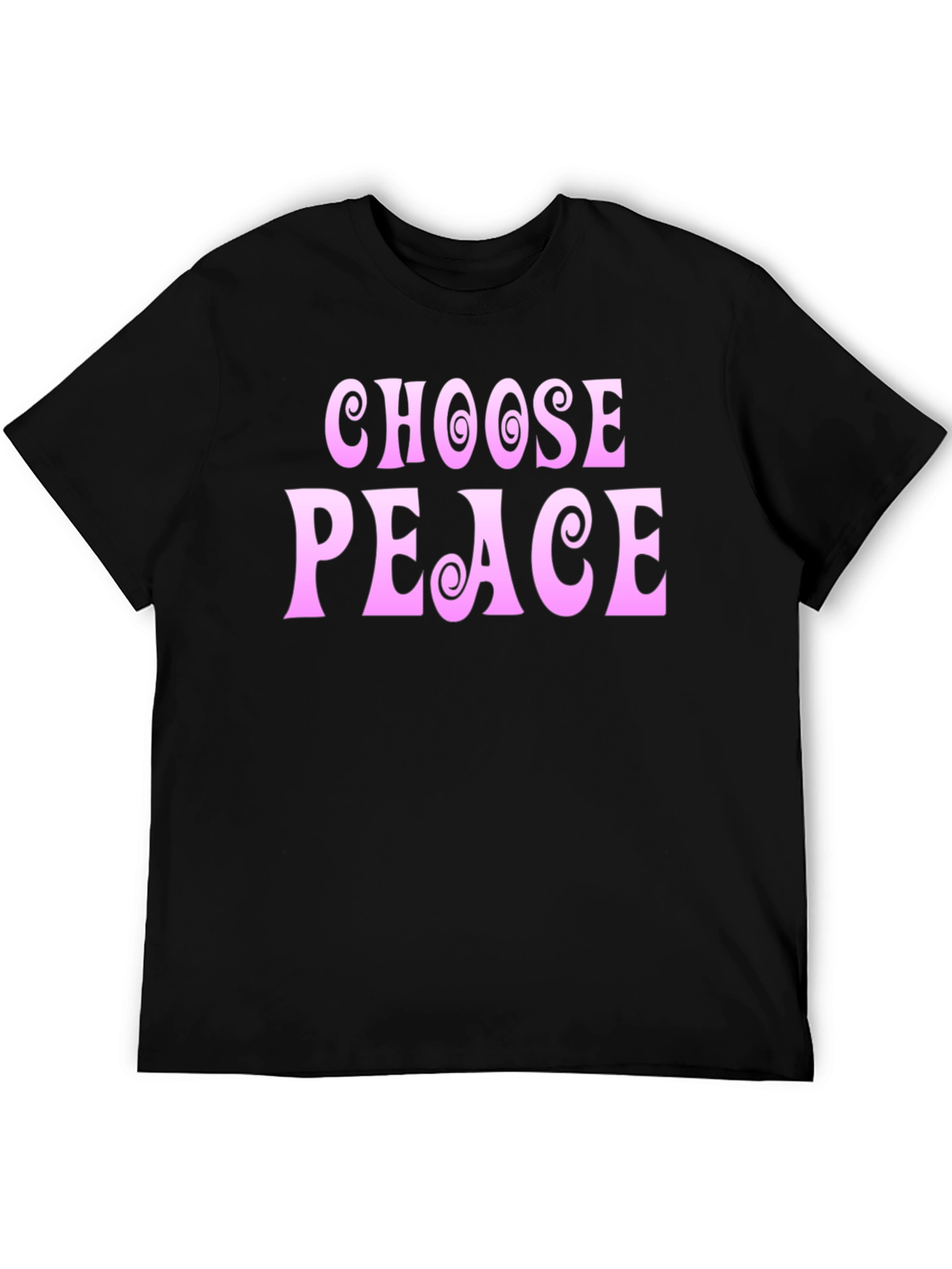 Choose Peace Graphic Tee - Positive Vibes