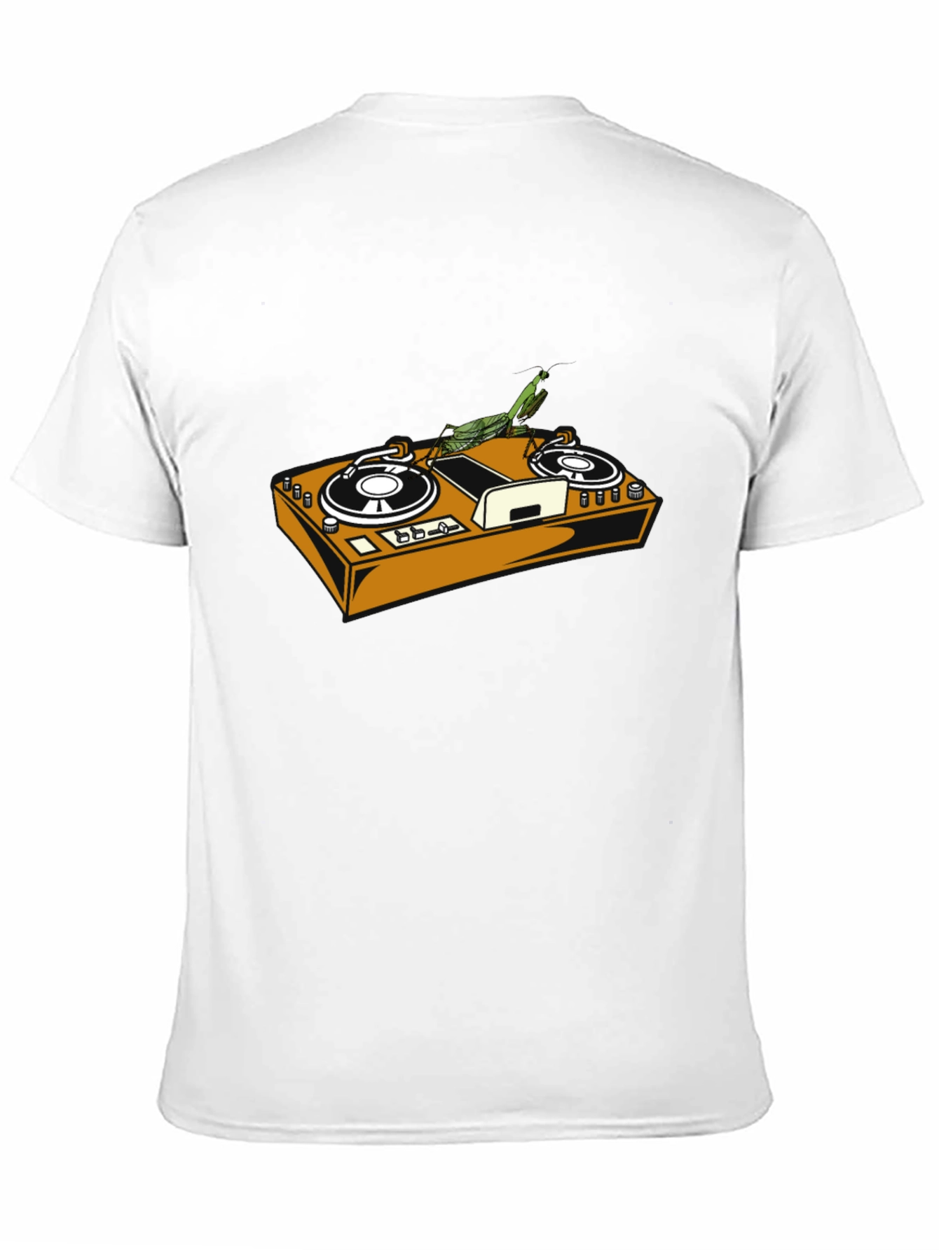 DJ Mantis Black Graphic Tee