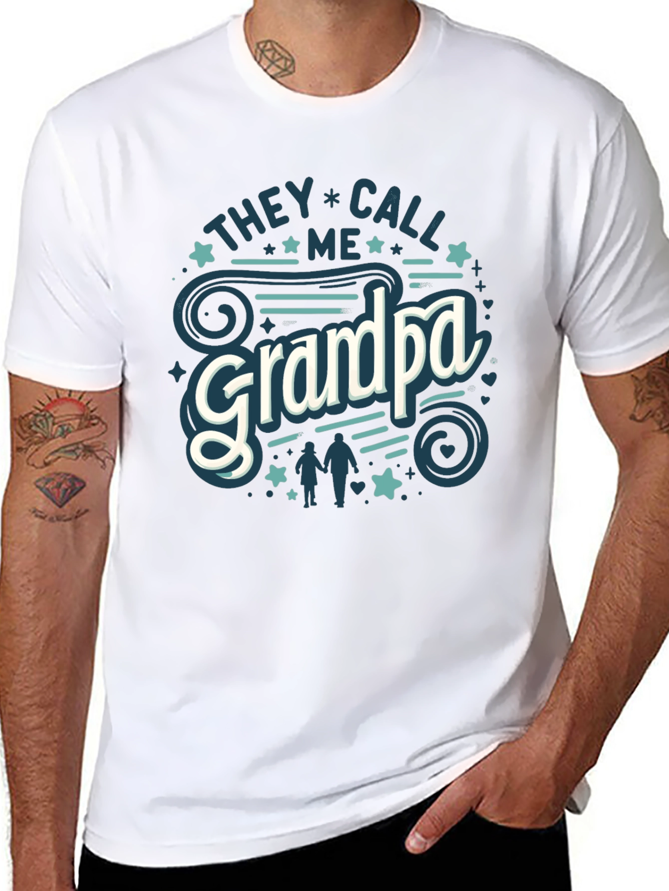 They Call Me Grandpa T-Shirt - Family Tee