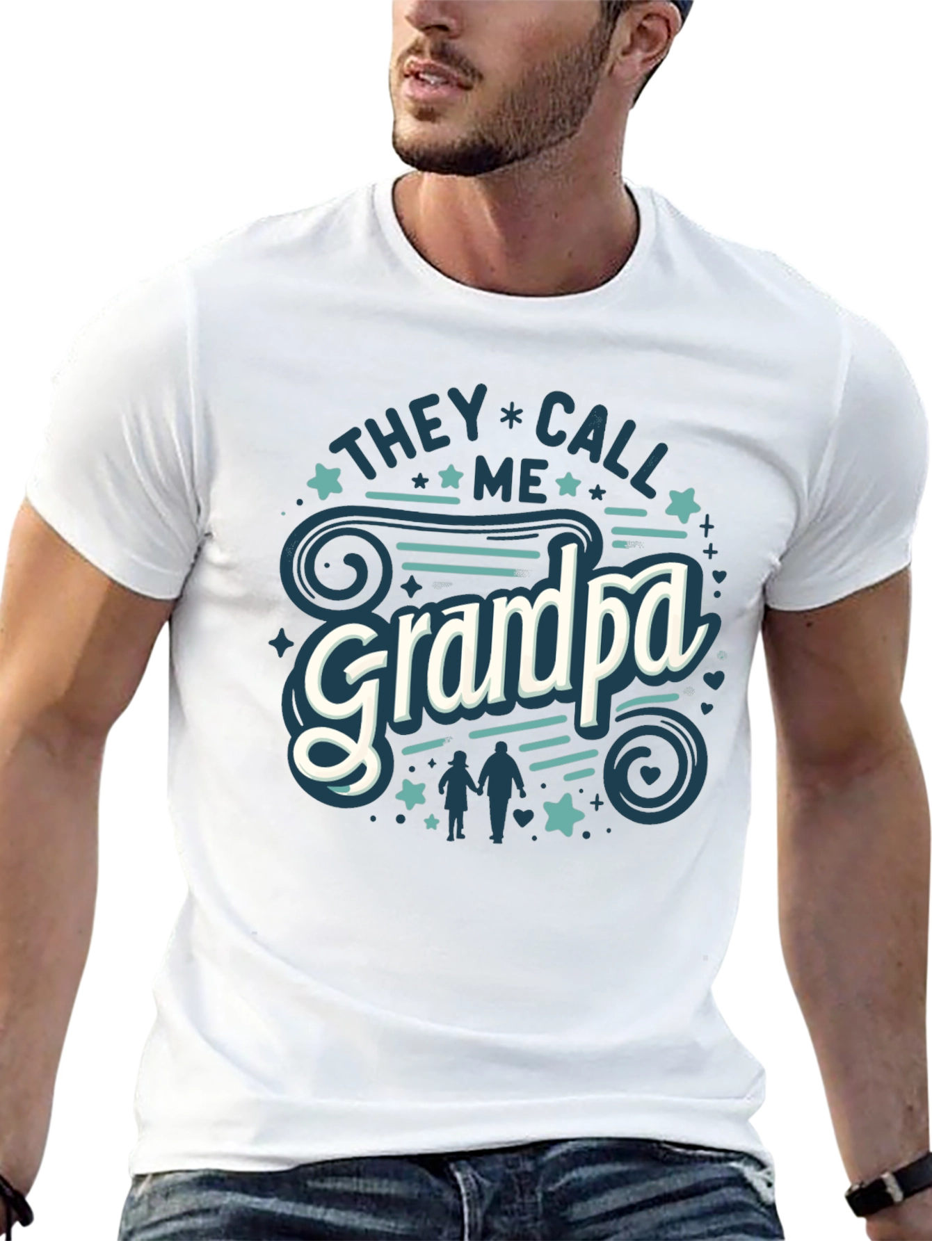 They Call Me Grandpa T-Shirt - Family Tee