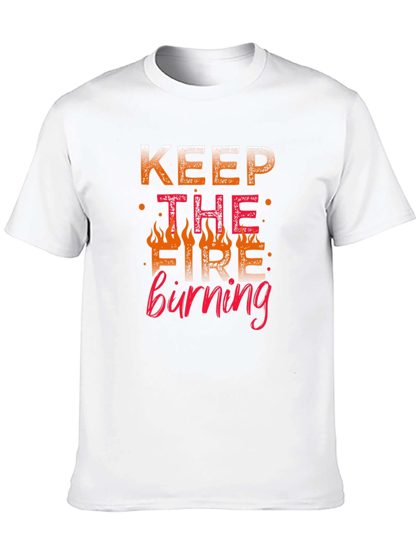 Keep The Fire Burning Graphic Tee