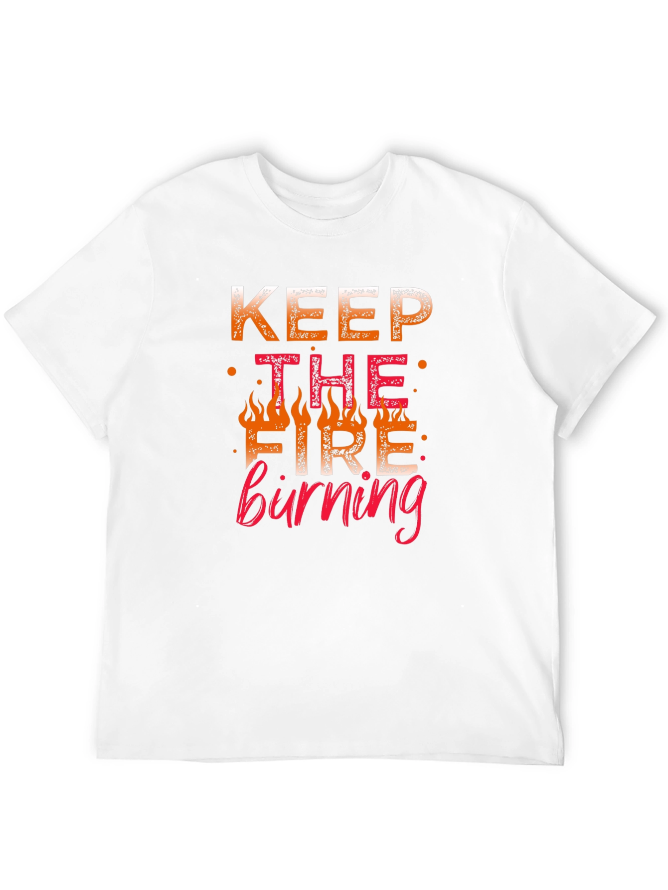 Keep The Fire Burning Graphic Tee