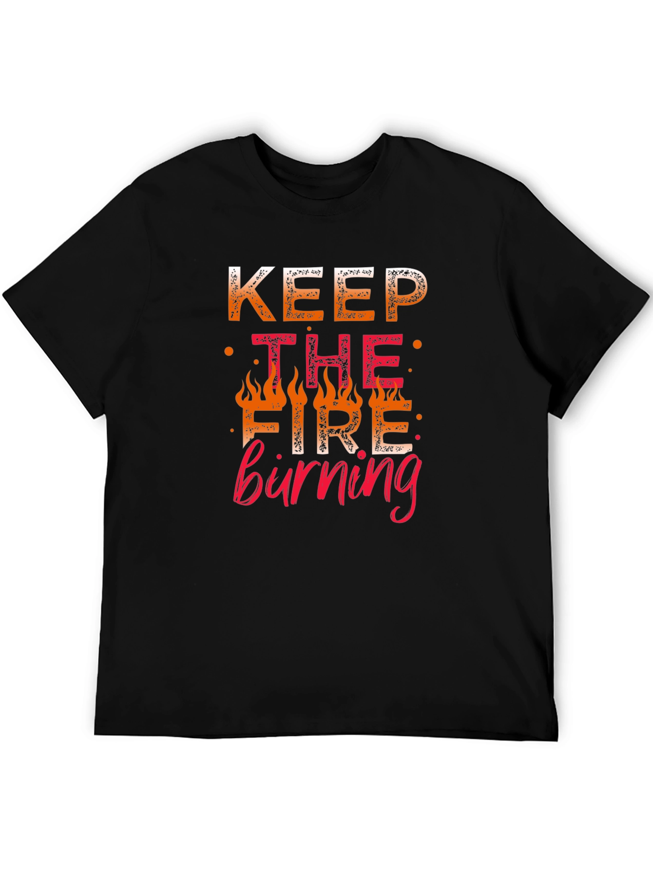 Keep The Fire Burning Graphic Tee