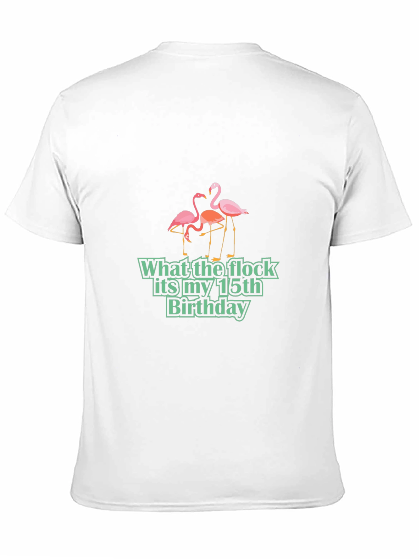 Funny Flamingo 15th Birthday T-Shirt