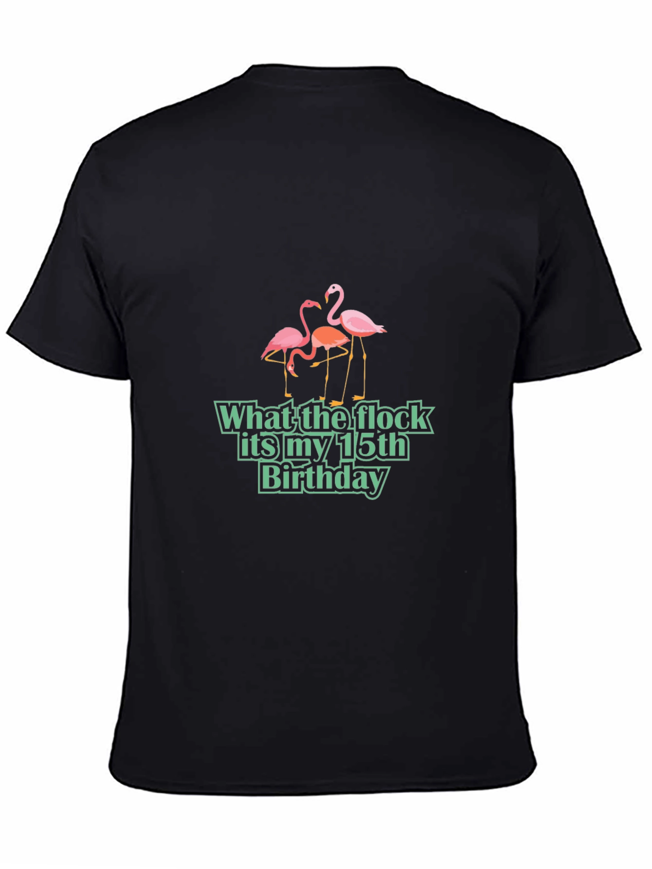 Funny Flamingo 15th Birthday T-Shirt