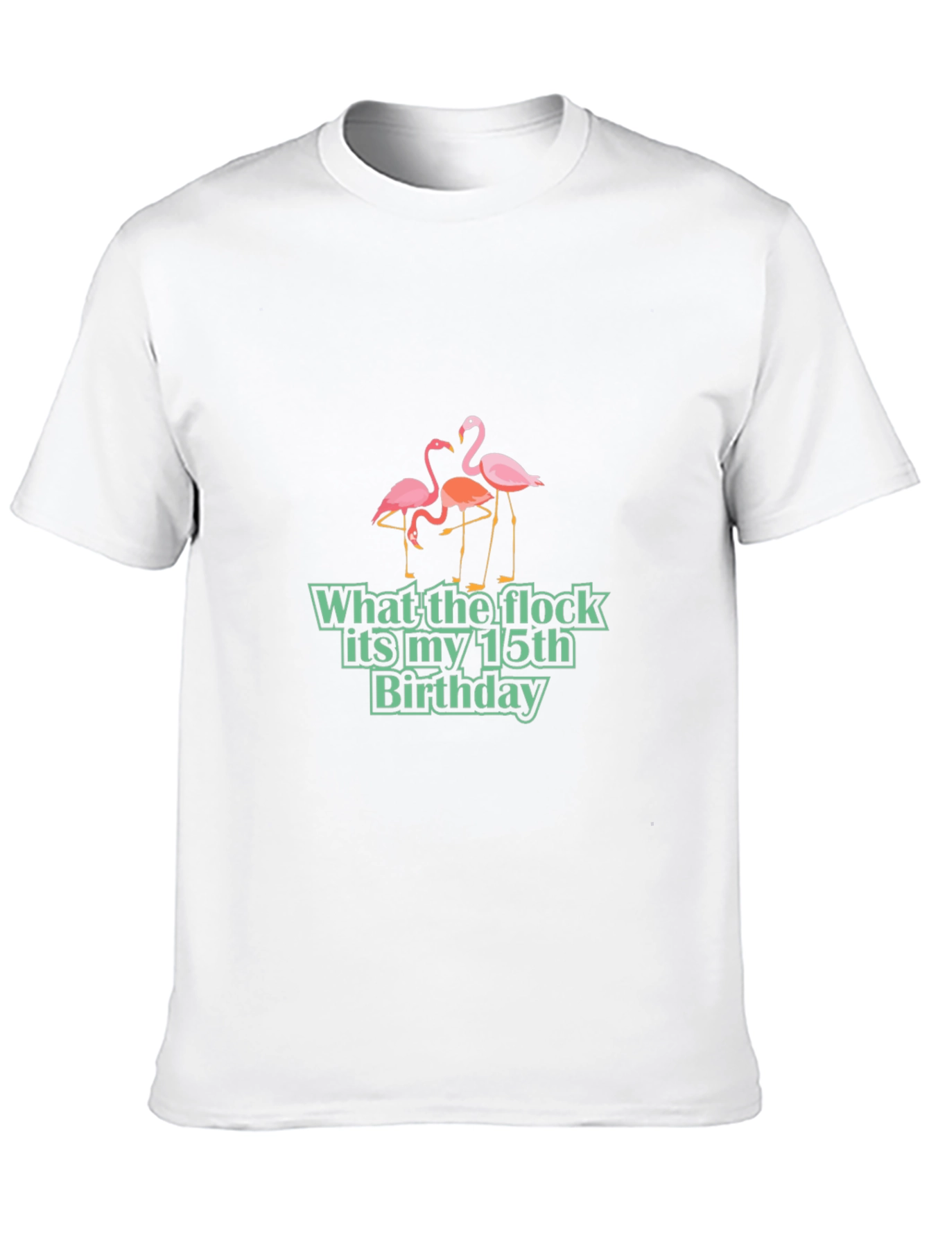 Funny Flamingo 15th Birthday T-Shirt