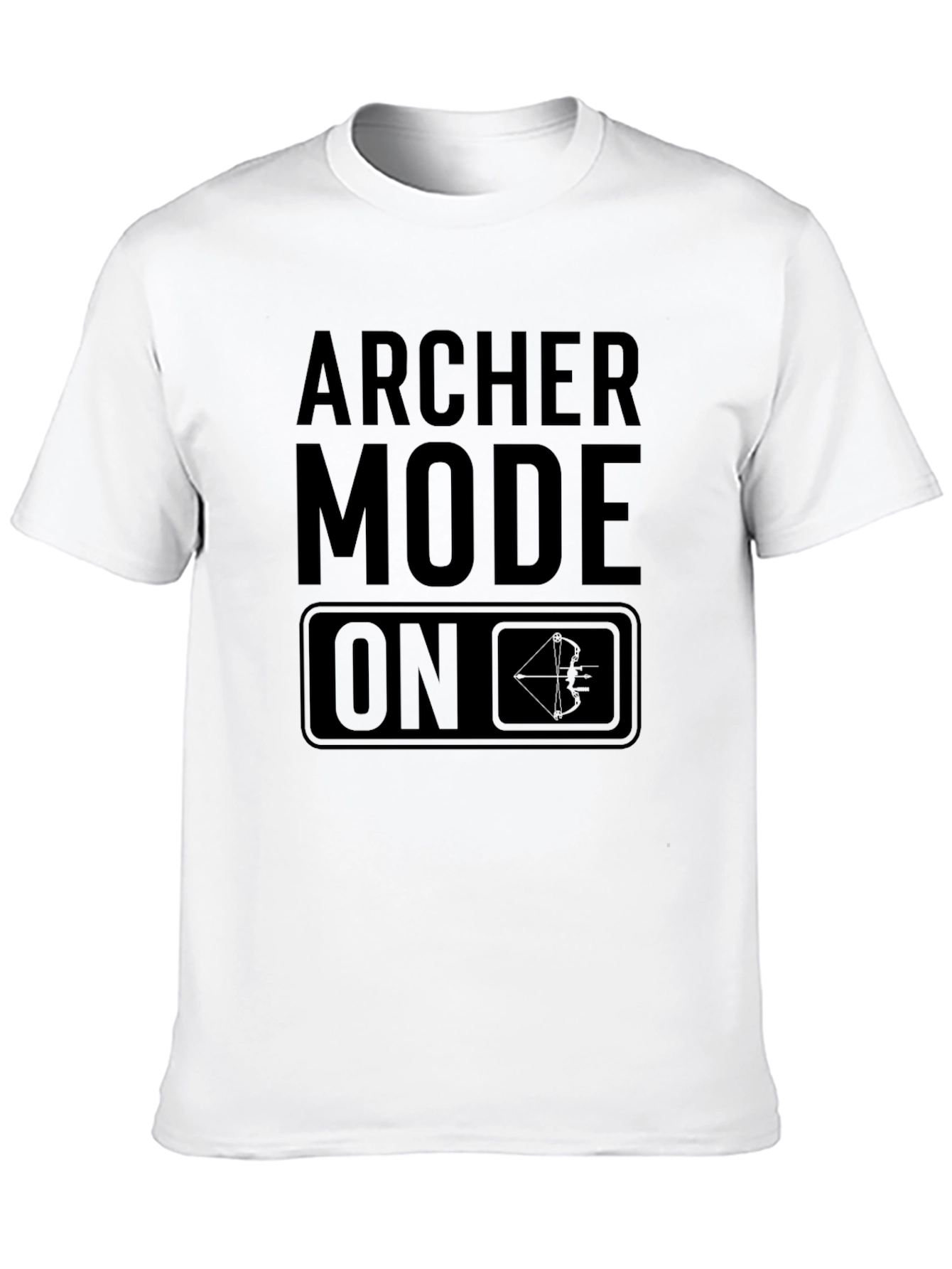 Archer Mode On T-Shirt - Archery Bow Arrow Tee
