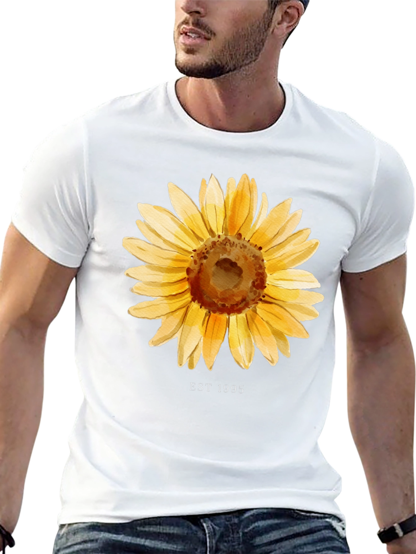 Sunflower EST 1995 Black T-Shirt