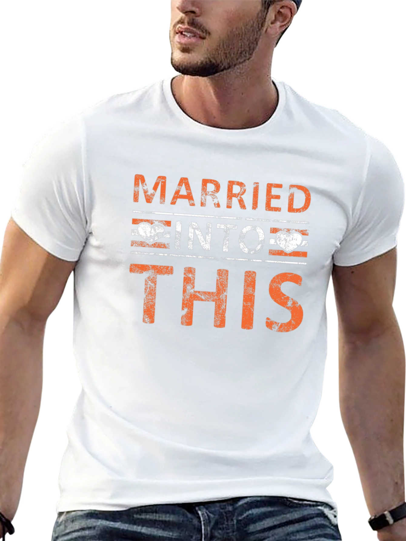 Married Into This Graphic Tee - Black Cotton Shirt