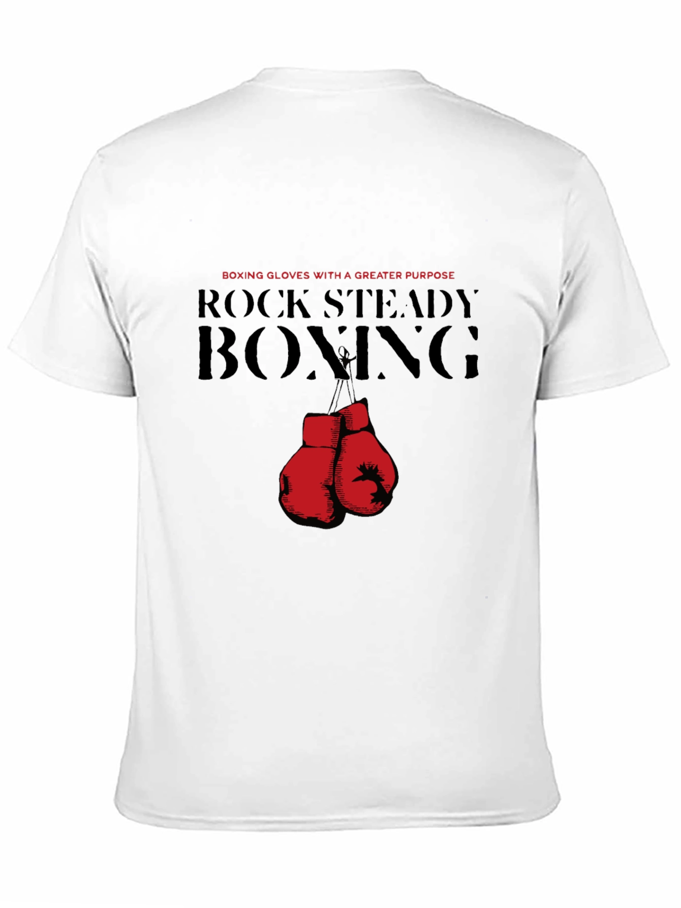 Rock Steady Boxing T-Shirt - Gloves with a Purpose