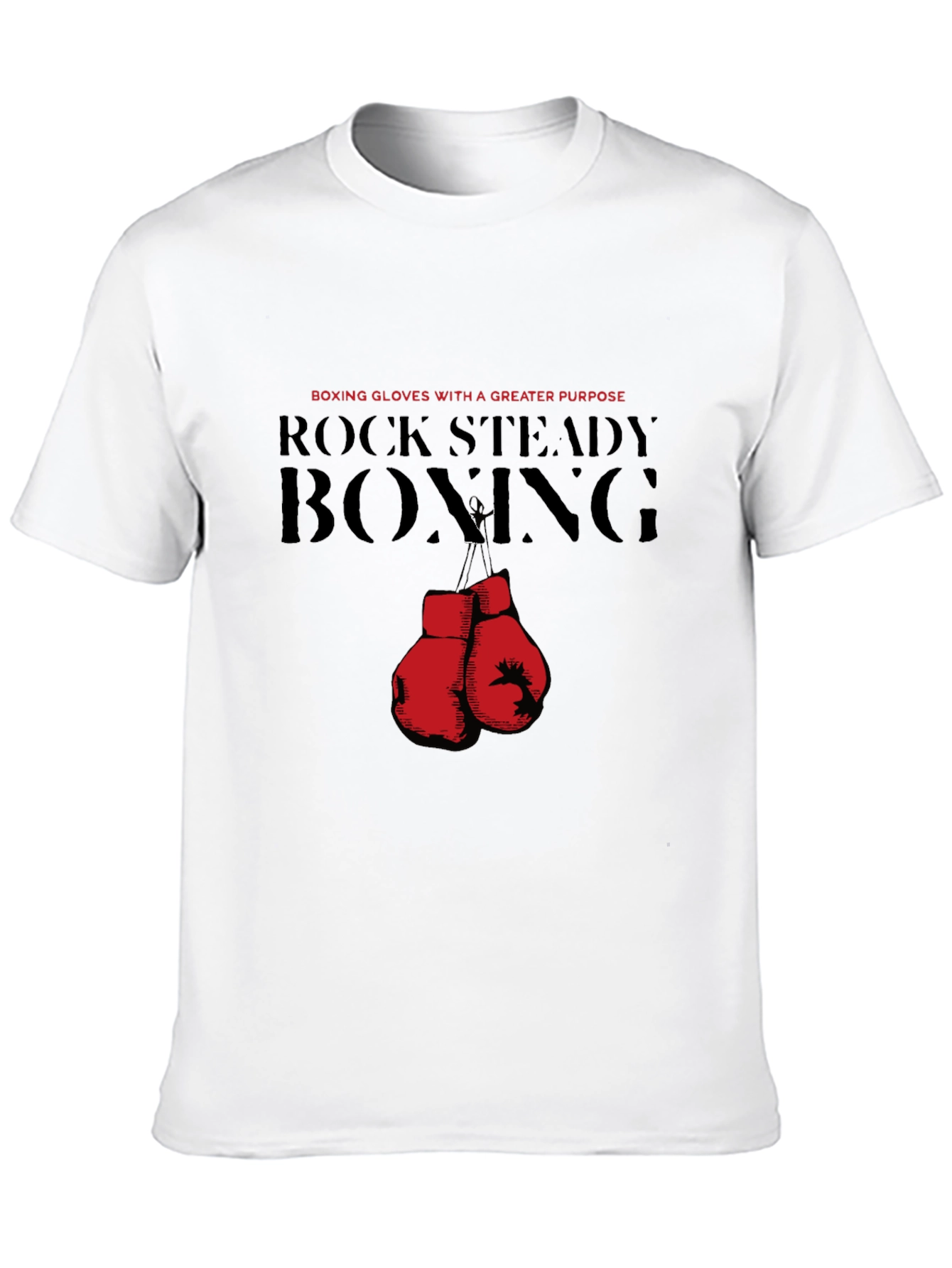 Rock Steady Boxing T-Shirt - Gloves with a Purpose