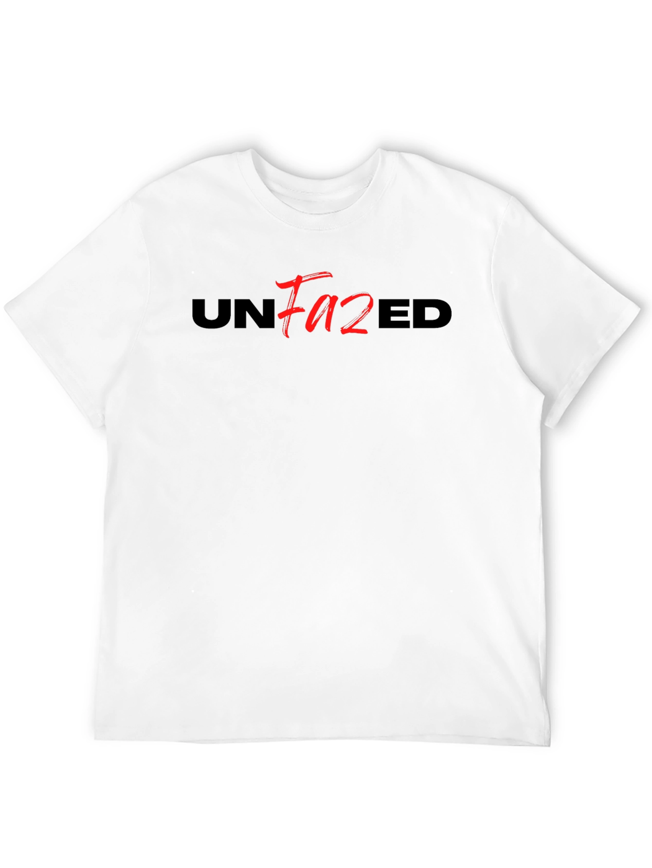 Unfazed Graphic Tee - Mens Black T-Shirt