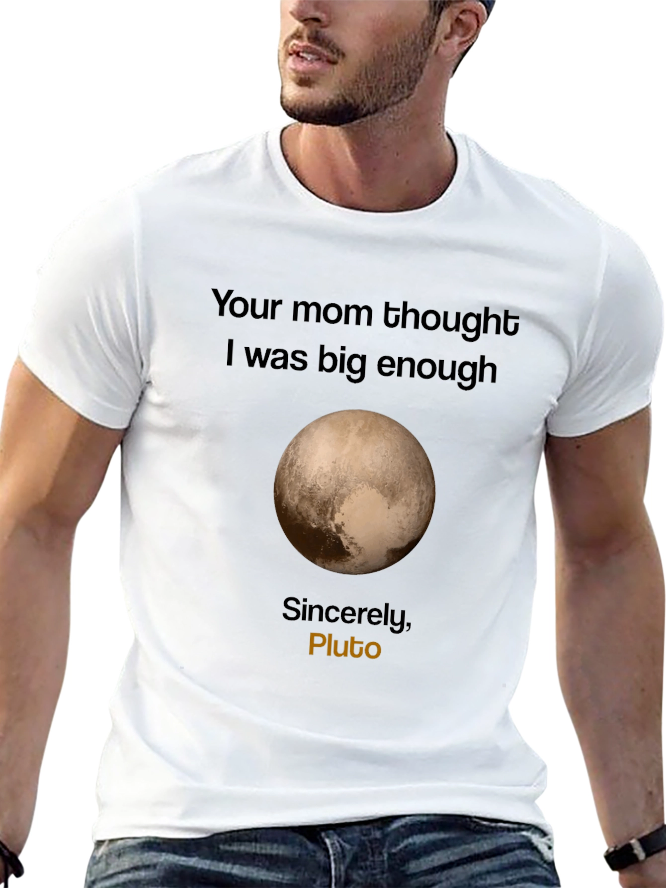 Plutos Revenge T-Shirt - Funny Space Pun Tee