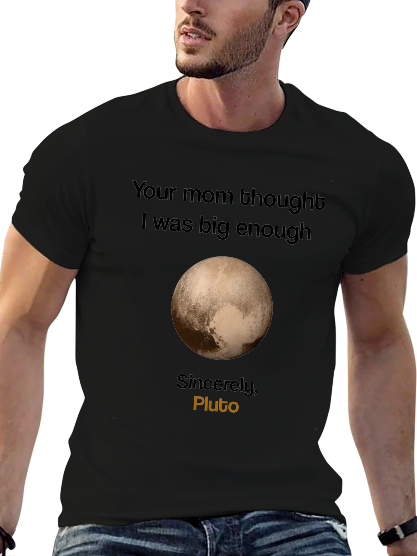 Plutos Revenge T-Shirt - Funny Space Pun Tee