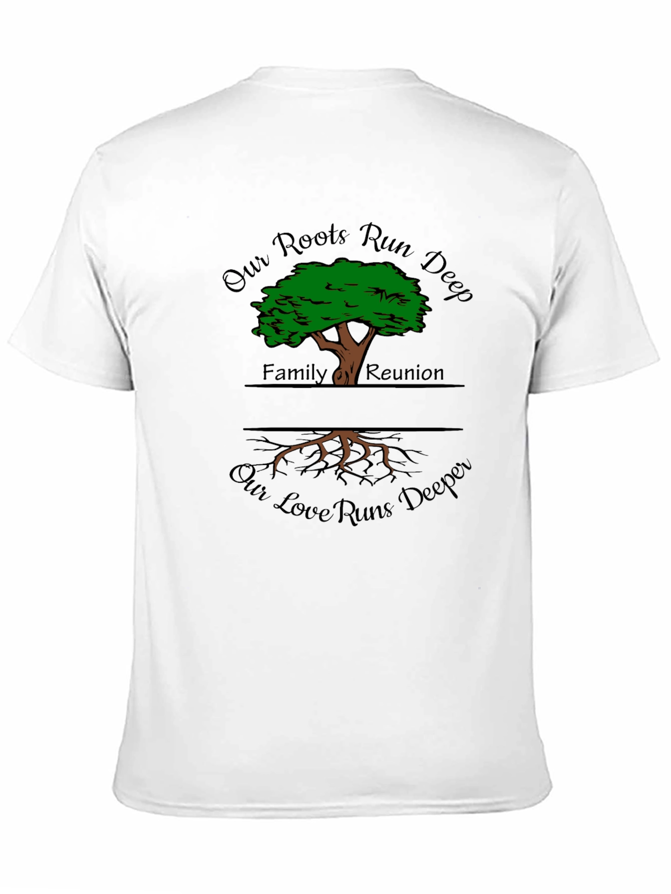 Family Reunion Tree Roots T-Shirt