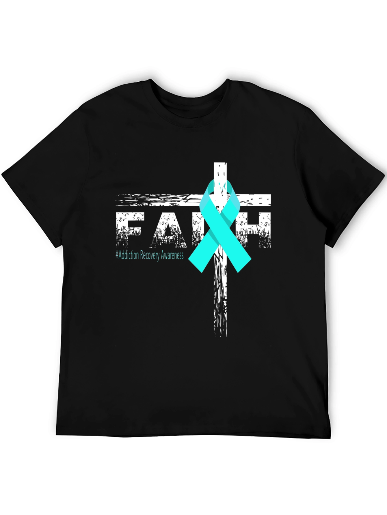 Faith Addiction Recovery Awareness T-Shirt