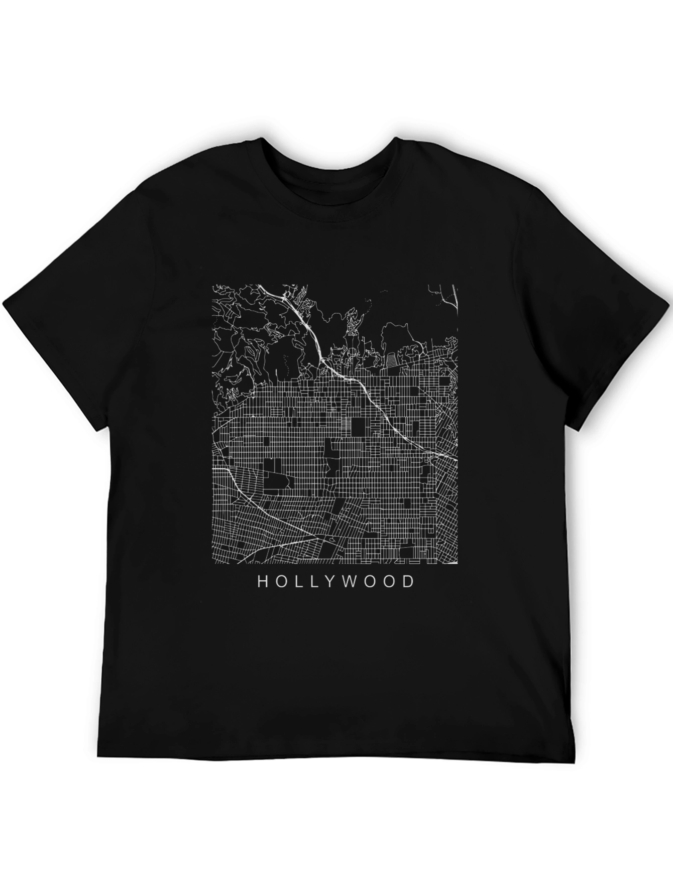 Hollywood Map T-Shirt