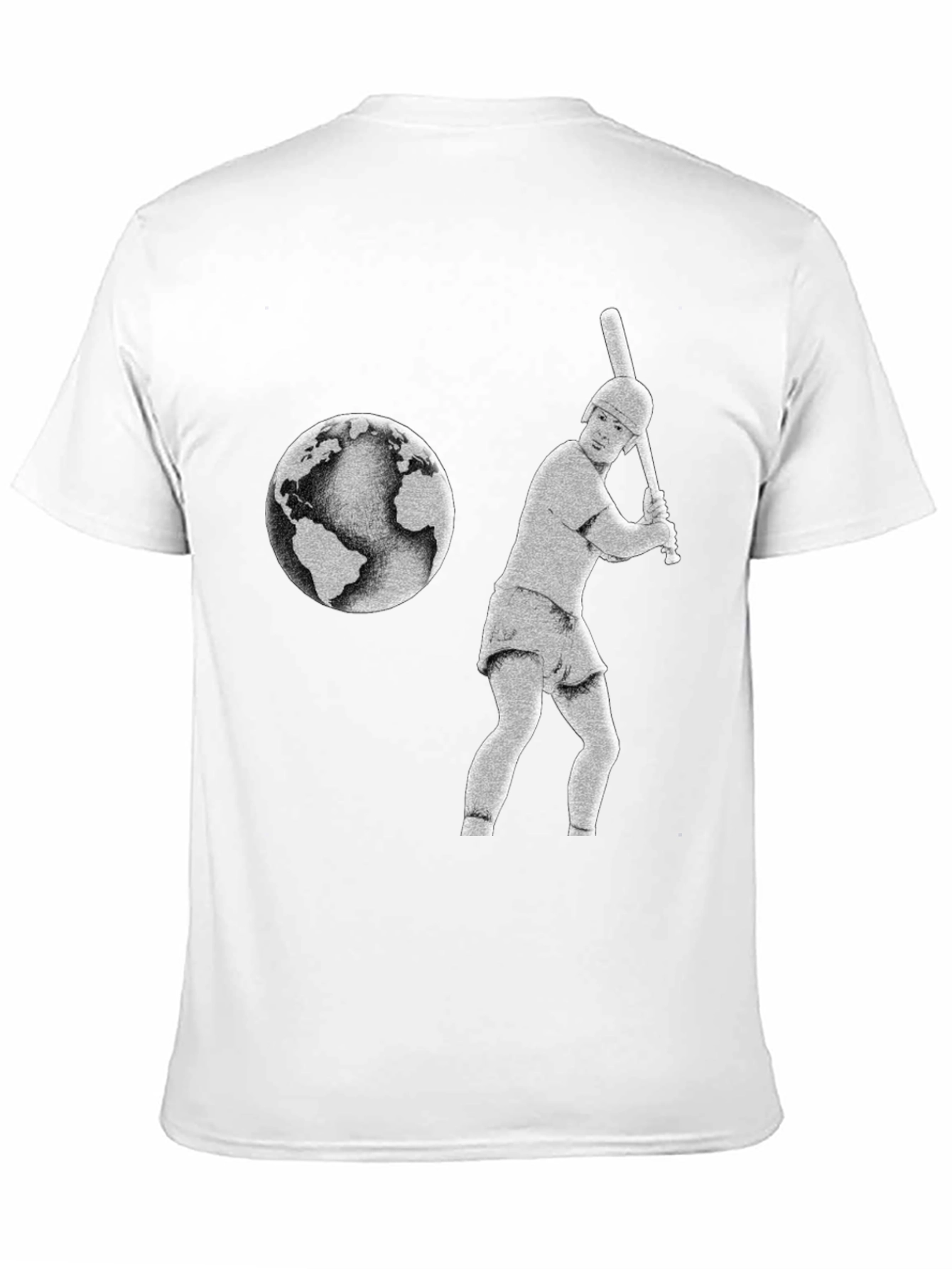 Baseball Earth Graphic Tee