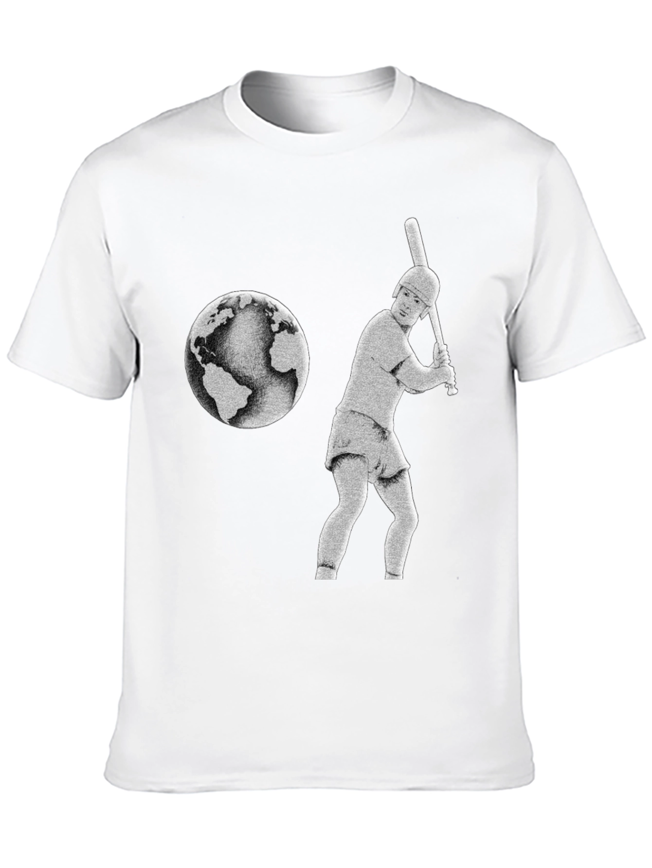 Baseball Earth Graphic Tee
