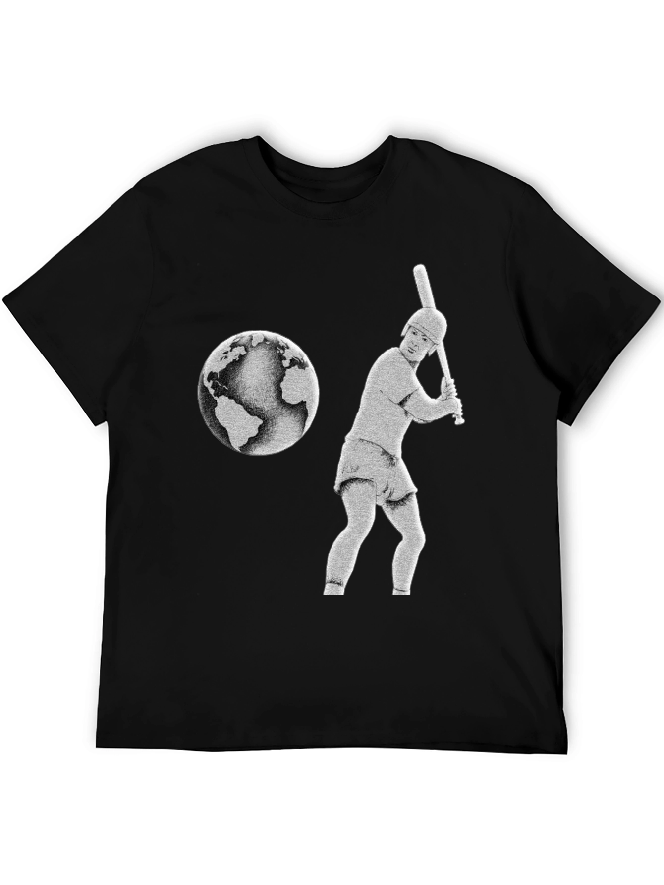 Baseball Earth Graphic Tee