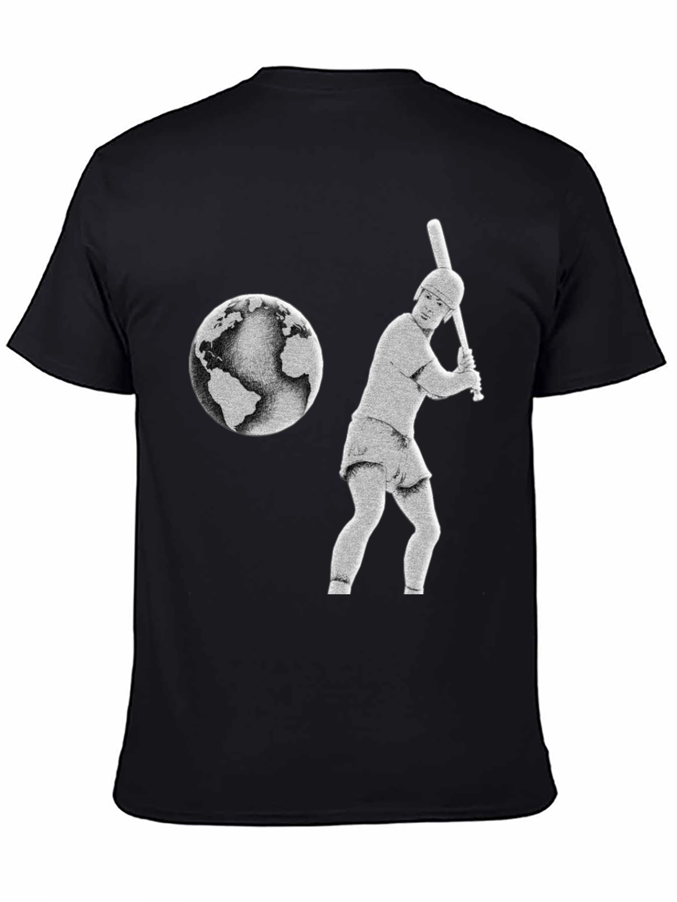 Baseball Earth Graphic Tee