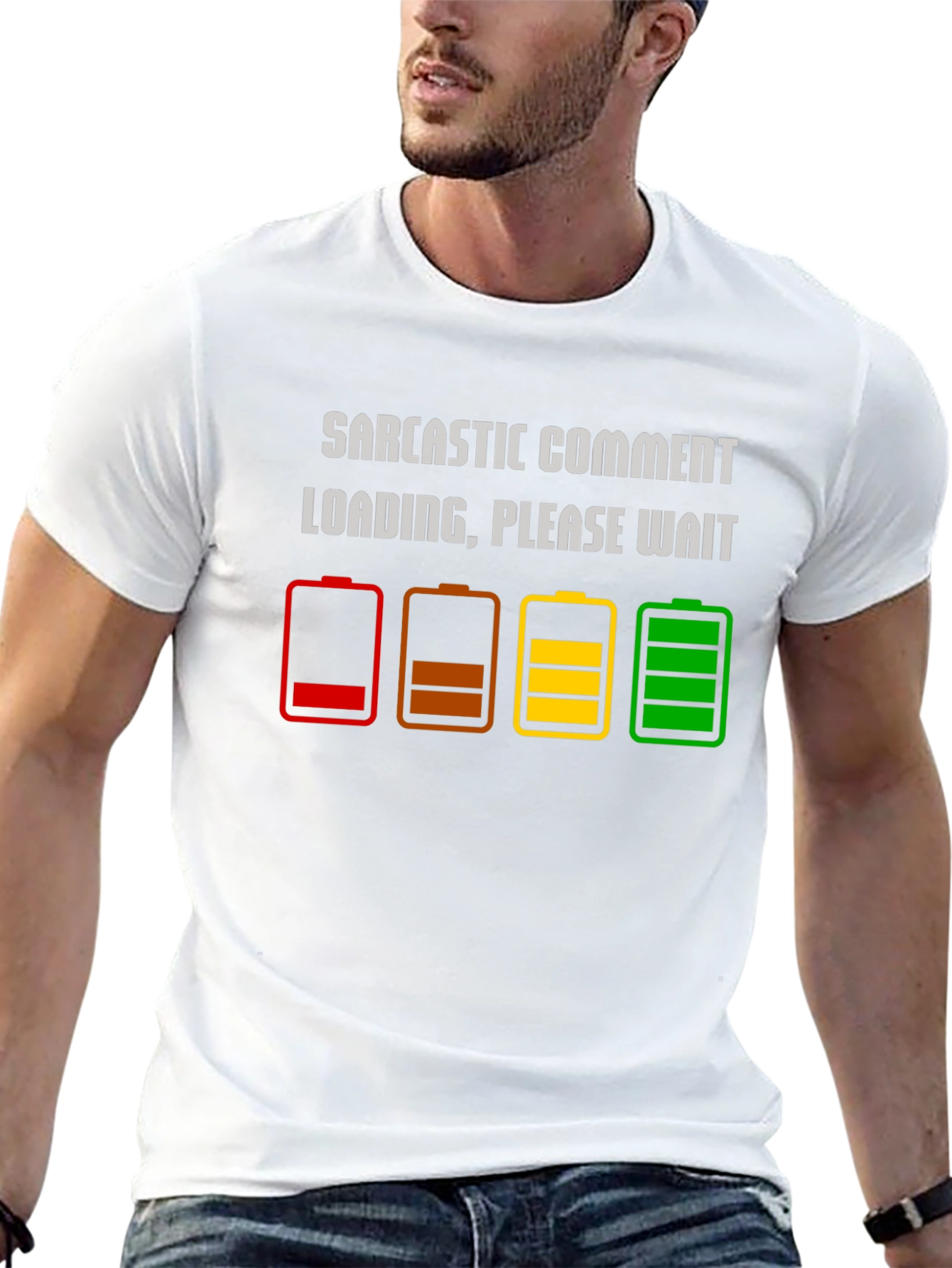 Sarcastic Comment Loading T-Shirt - Funny Humor Tee