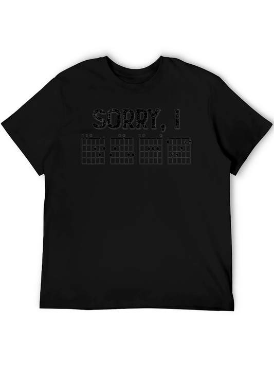 Sorry Im Late Guitar Chord T-Shirt