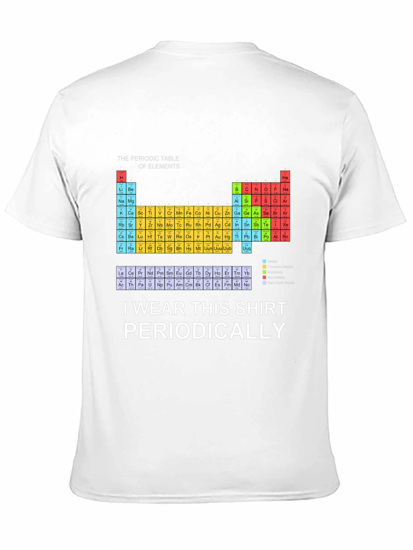 Periodic Table T-Shirt - Science Geek Fashion
