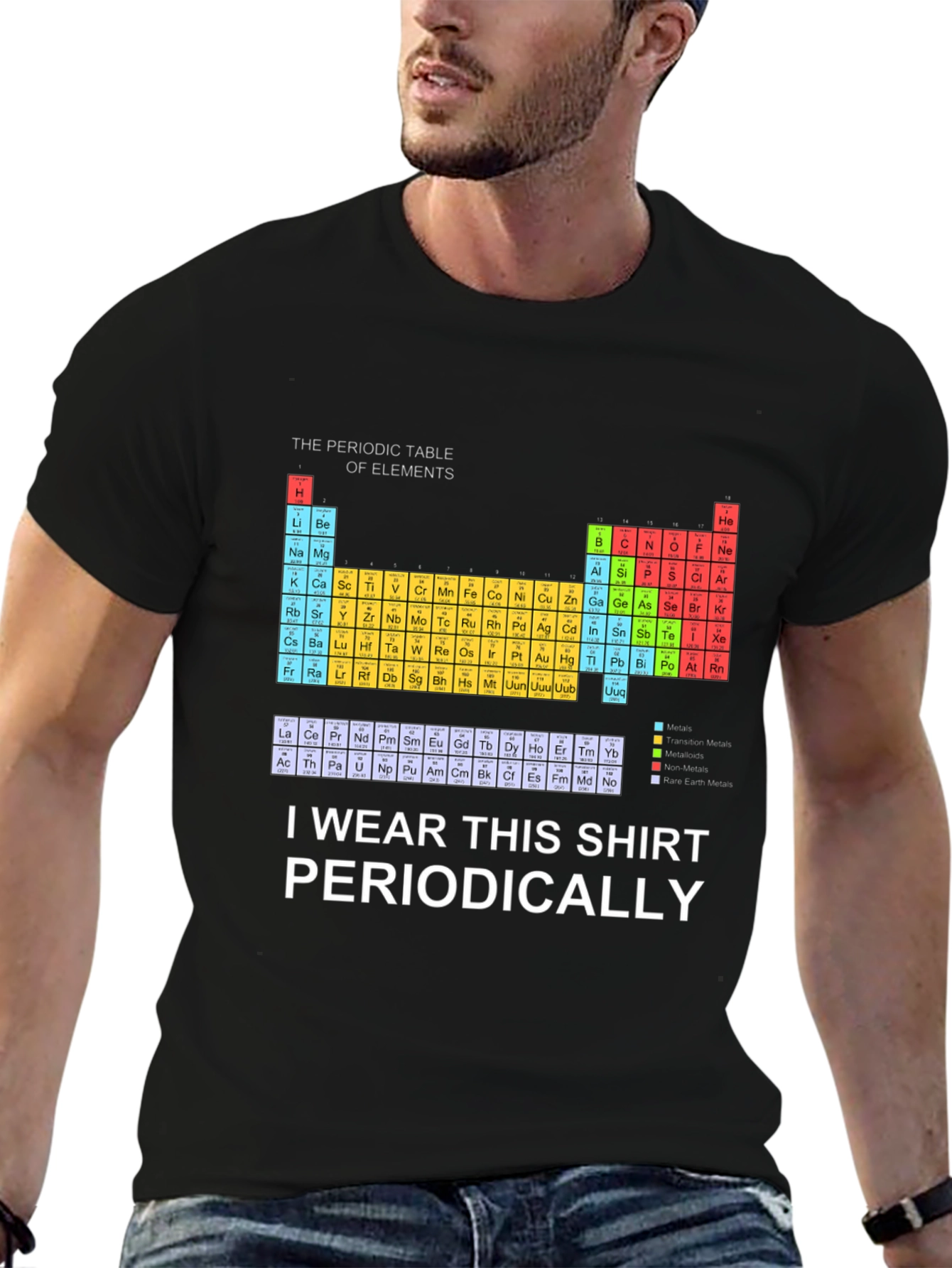 Periodic Table T-Shirt - Science Geek Fashion