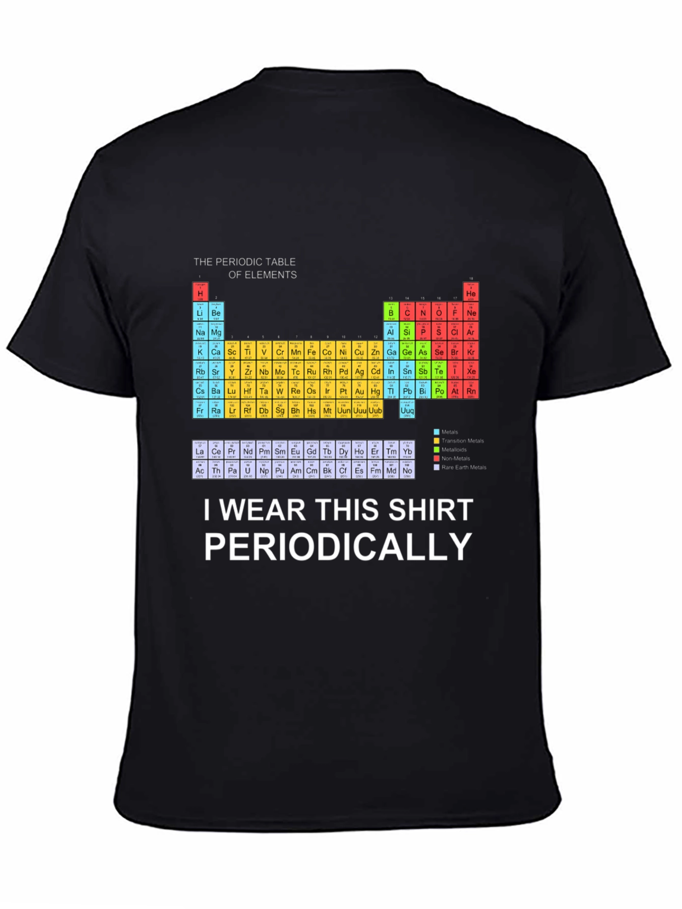 Periodic Table T-Shirt - Science Geek Fashion
