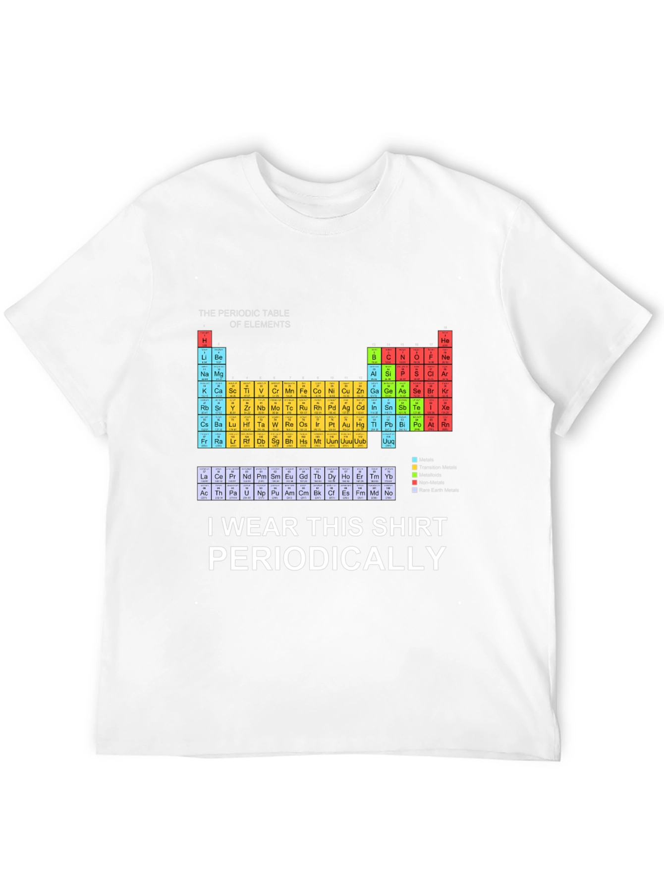 Periodic Table T-Shirt - Science Geek Fashion